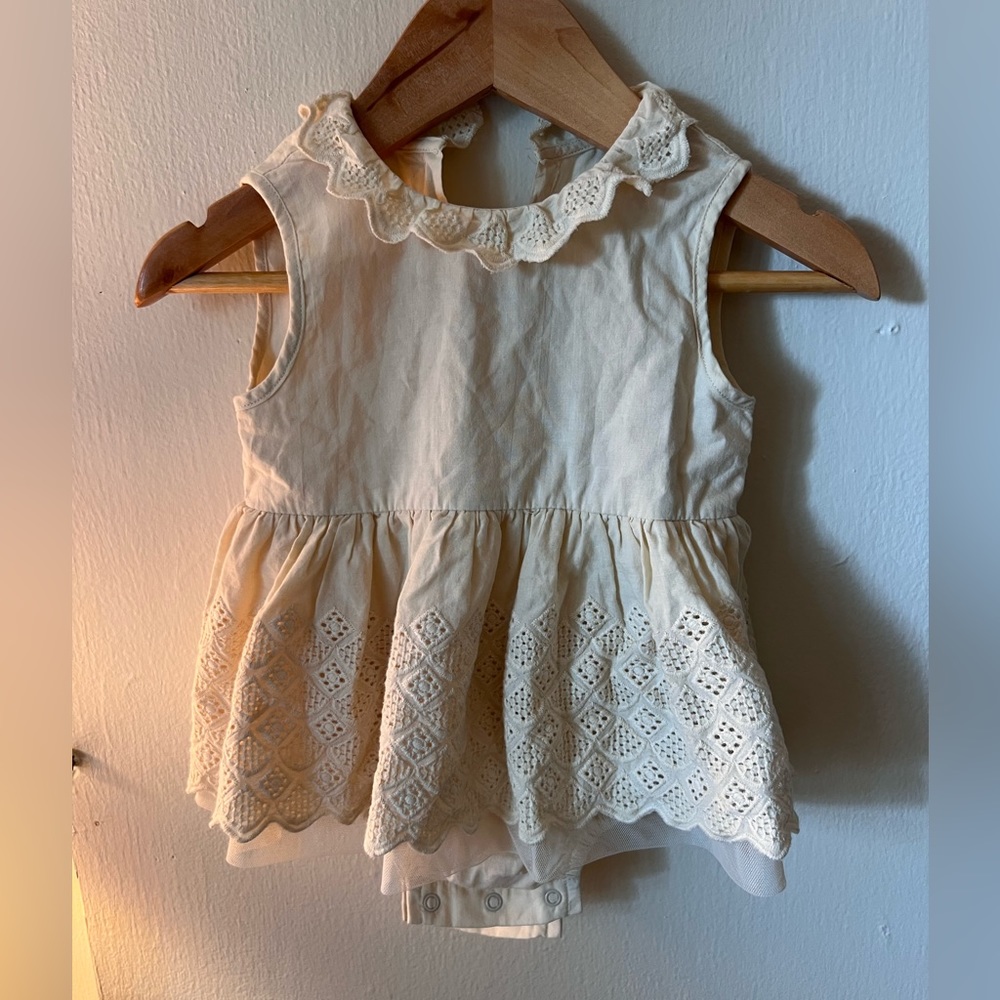 Baby Girl Natural Dress
